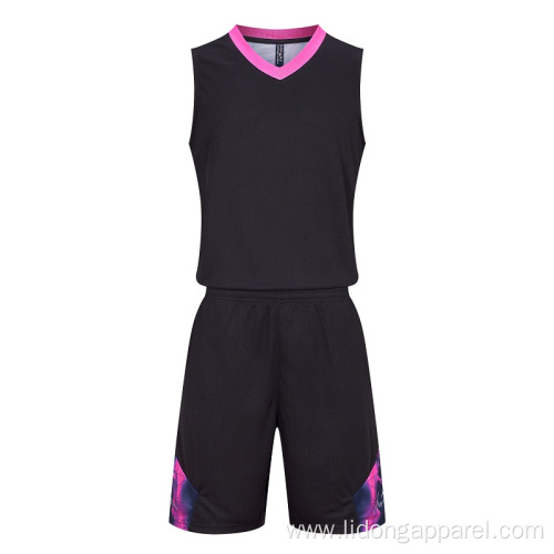 Sports Training Youth Team Basketball Uniforms Jersey Set